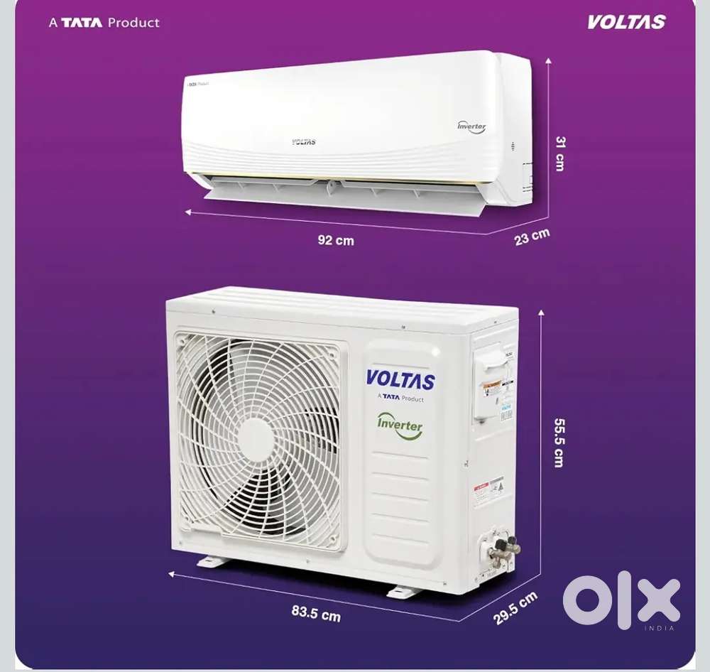 Voltas 1.5 inverter ac with stabilizer