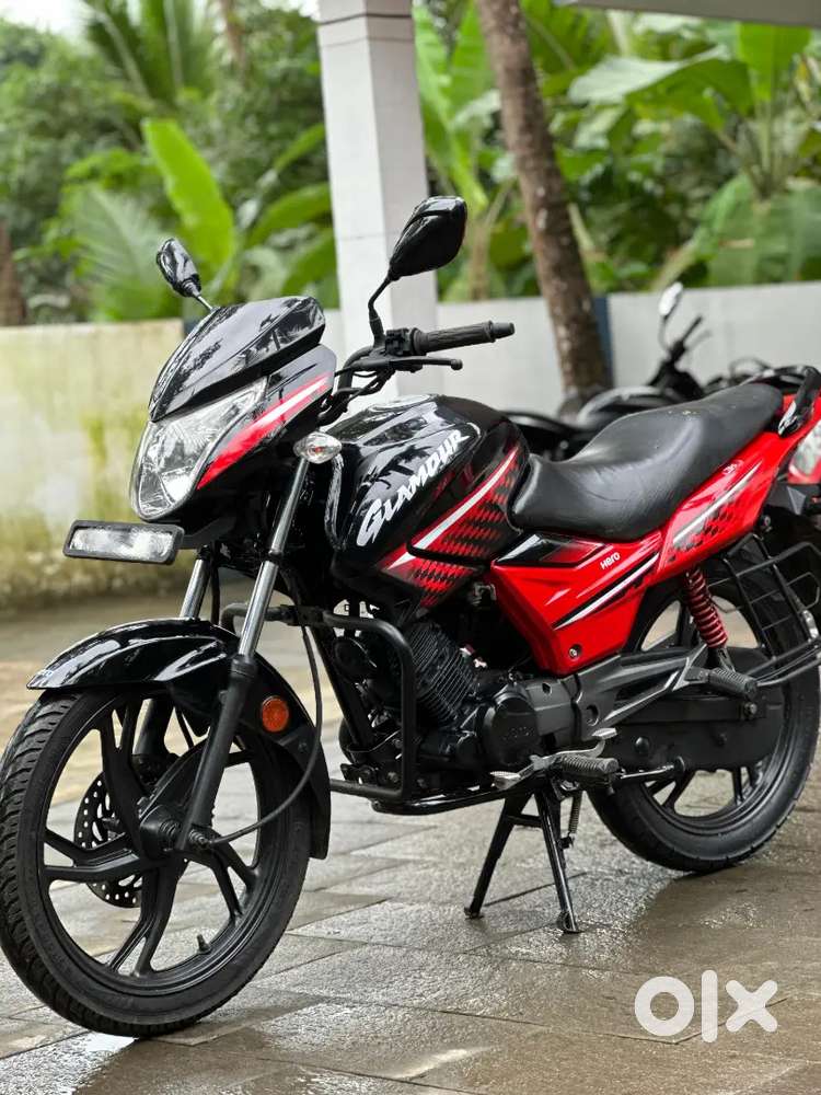 Ultra Full Fiber Body Kit For GLAMOUR 125 I3S BLACK RED