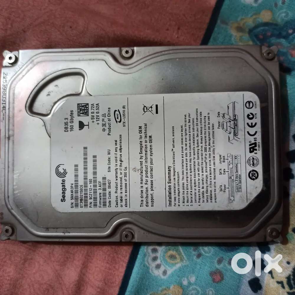 Seagate hard drive 160 gb 3.5 inch