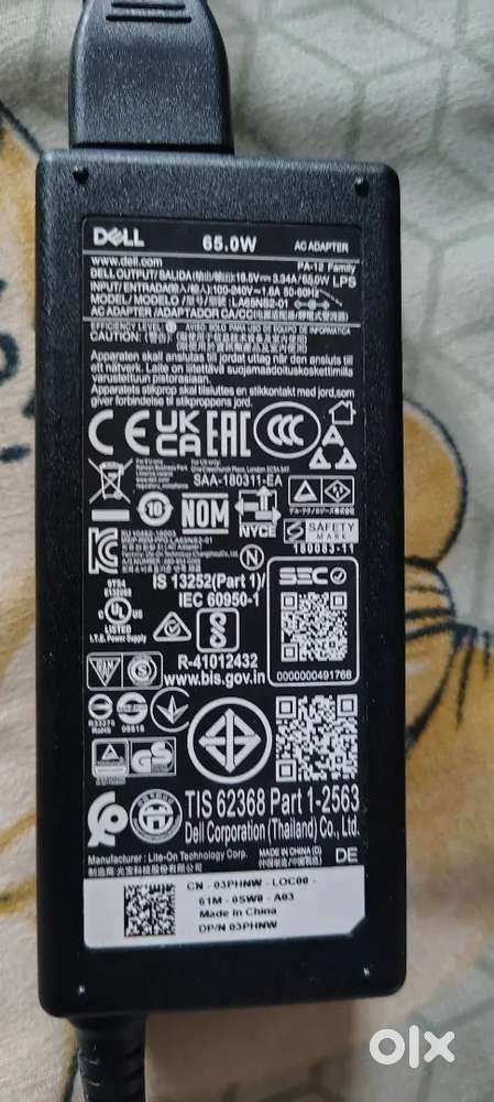 Dell original Brand new charger of 65w