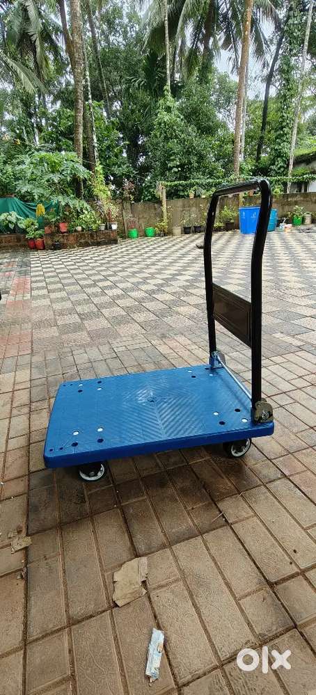 Platform trolley for heavy weight