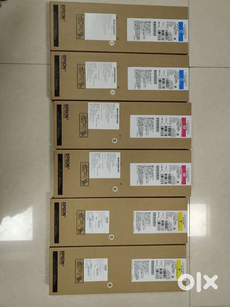 Genuine Epson Original Ink Supply Units C/M/Y 446ml + Black 1560ml