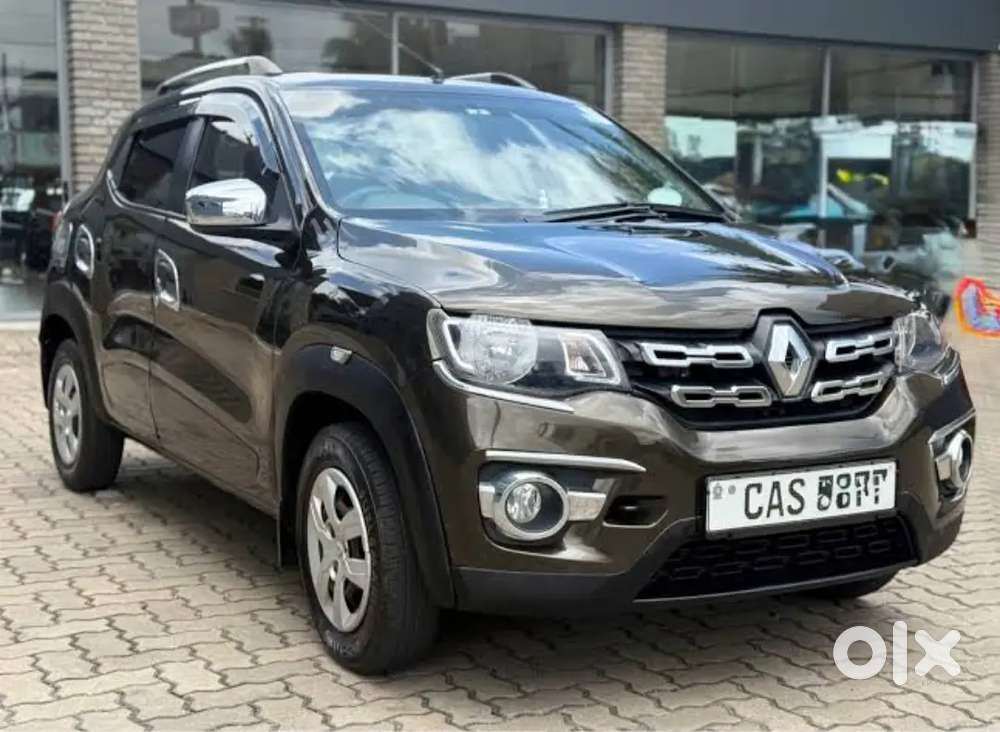Kwid Automatic Brown Color, Up25 Bareilly Number, 68000 Kms, Amt