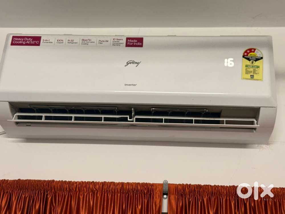 1.5 TON Godrej AC with remote
