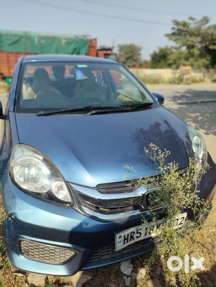 Honda Amaze 2017 Blue Colour