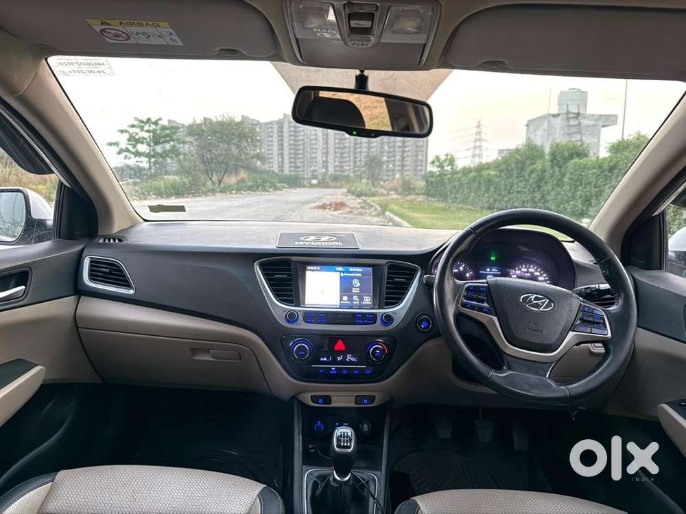 Hyundai Verna 2019 Top Model Sxo Options.