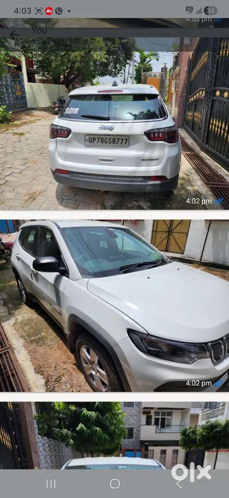 Jeep Compass 2021 Petrol 34000 Km Driven Fancy No. 8777