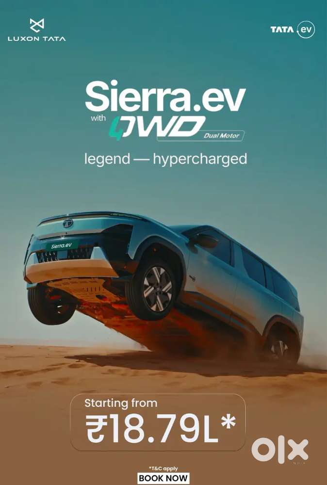 Tata Sierra Ev 2026 Model