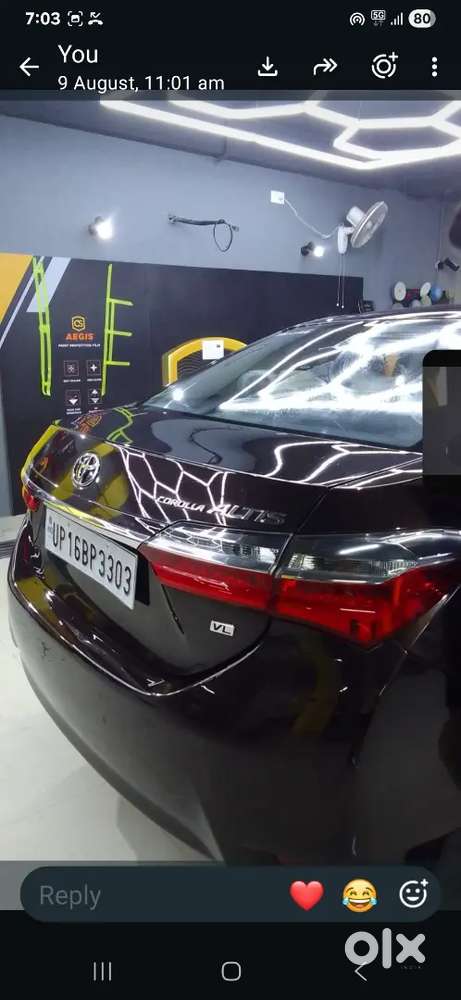 Toyota Corolla Altis Vl Cvt  Petrol  Up1