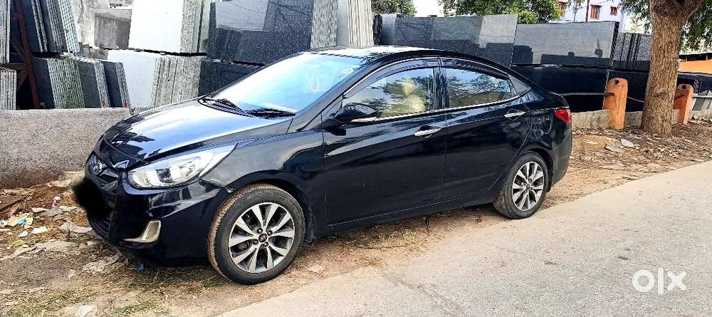 Verna Fludic Diesel Black Excellent Condition 1.6 Crdi
