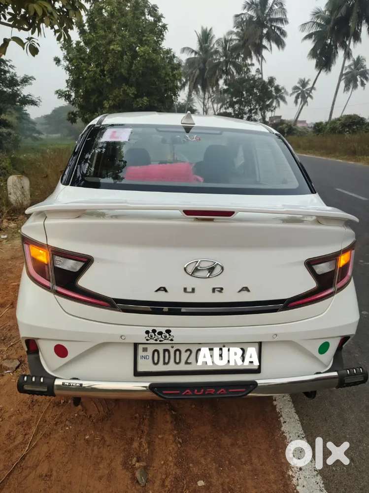 Hyundai Aura Sx Petrol 2023 Best Condition With Push Bottom Start