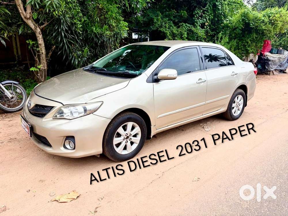 Toyota Corolla Altis 2031 June Varey Paper