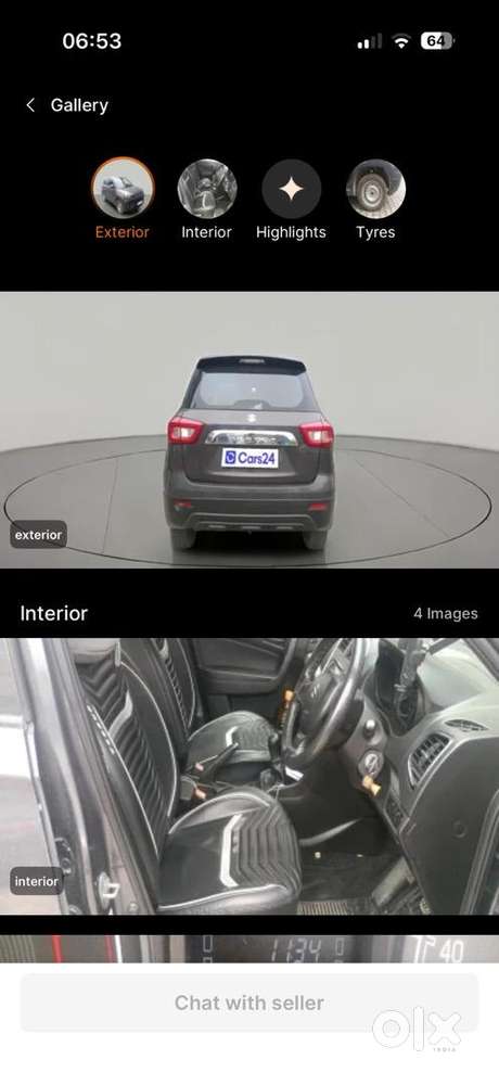 Maruti Suzuki Vitara Brezza 2021 Petrol Good Condition