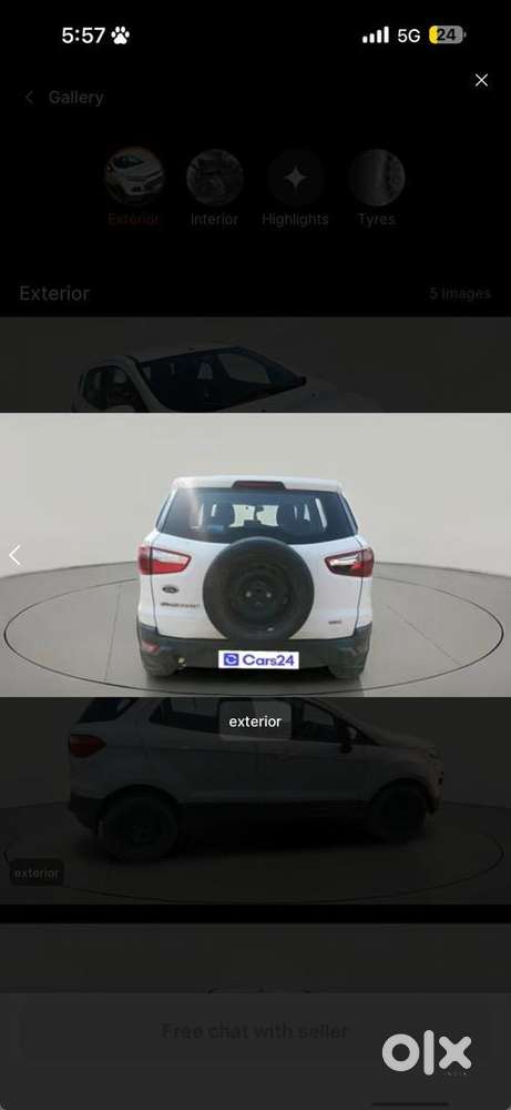 Ford Ecosport 2017 Diesel Well Maintained