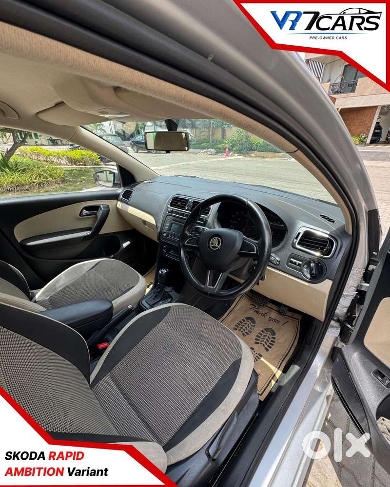 Skoda Rapid Ambition 1.6 Mpi Manual Plus Alloy, 2017, Petrol