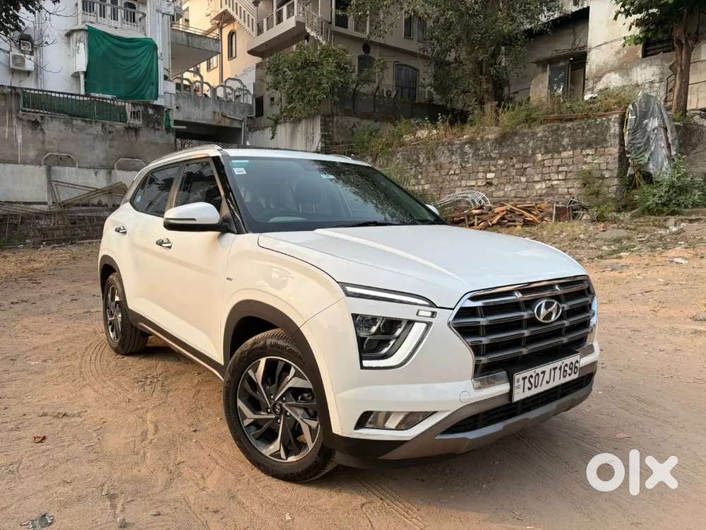 Creta Automatic, Petrol, 2023, Polar White