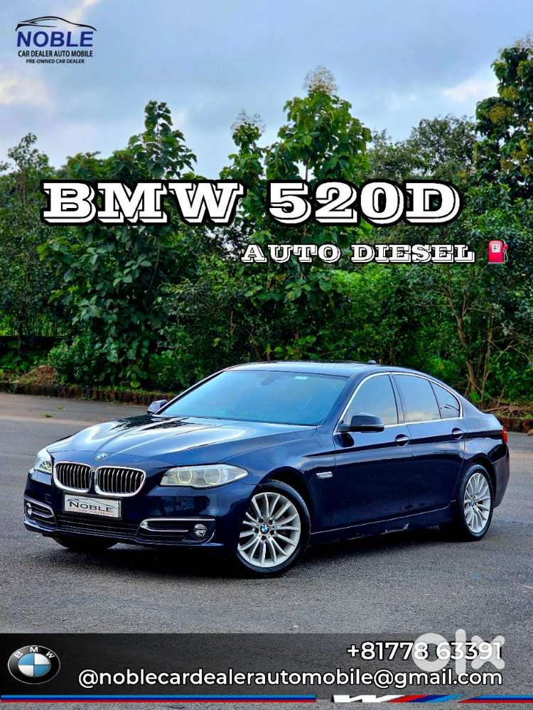 Bmw 5 Series 2.0 520d, 2016, Diesel