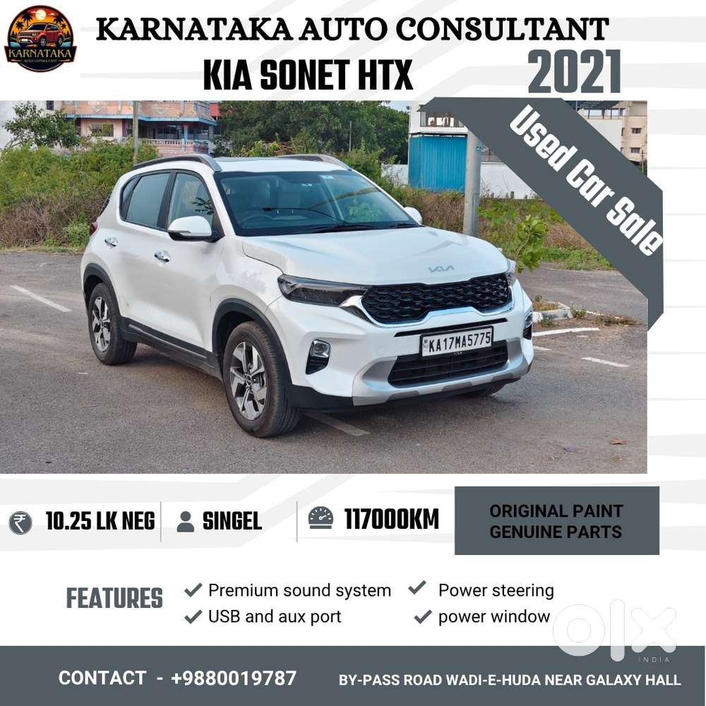 Kia Sonet Htx 1.5 Diesel, 2021, Diesel