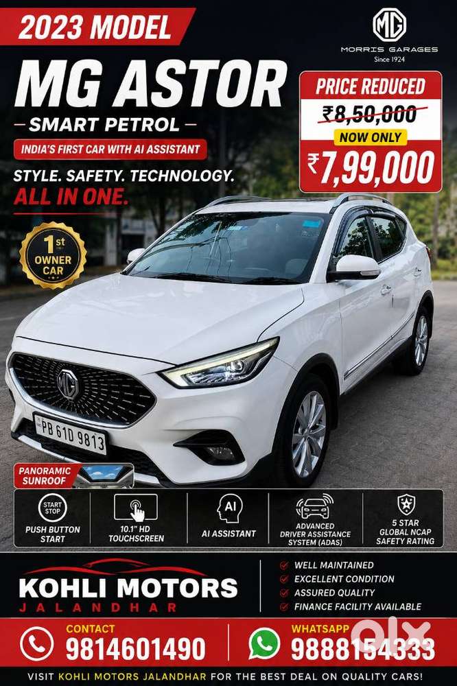 Mg Astor 1.5 Smart, 2023, Petrol