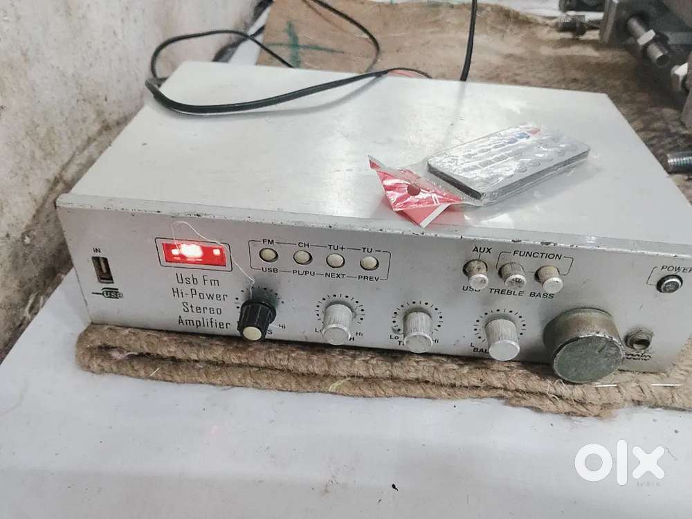 Amplifier copper transformer 100% deep bass hyvi bass and box