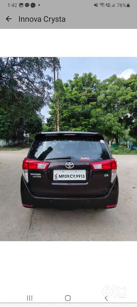 Toyota Innova Crysta 2.4 V 7 Str, 2018, Diesel