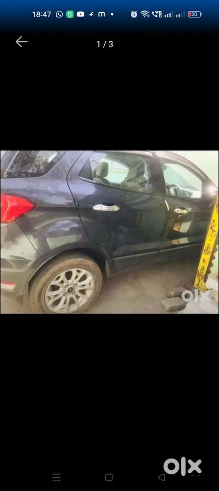 Ford Ecosport 2014 Diesel Manual 3rd Owner