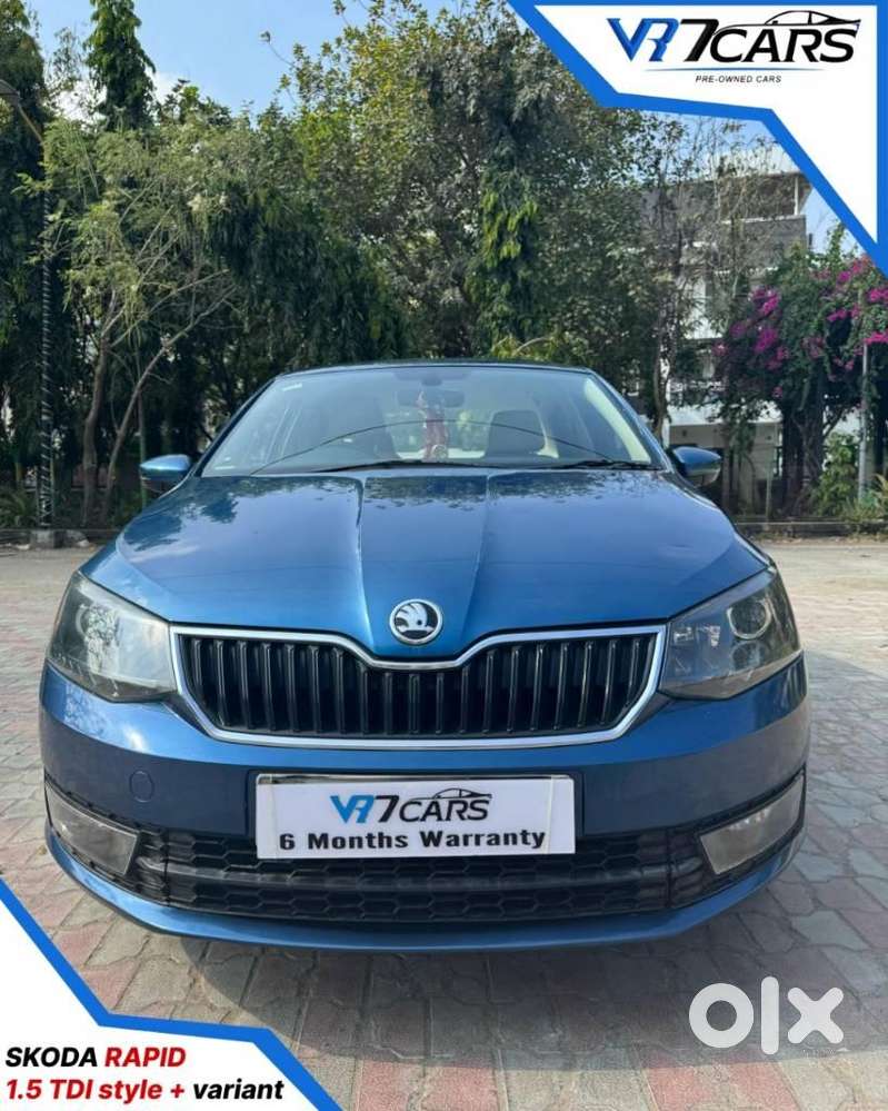 Skoda Rapid [2016-2020] 1.5 Style Plus Tdi At, 2017, Diesel