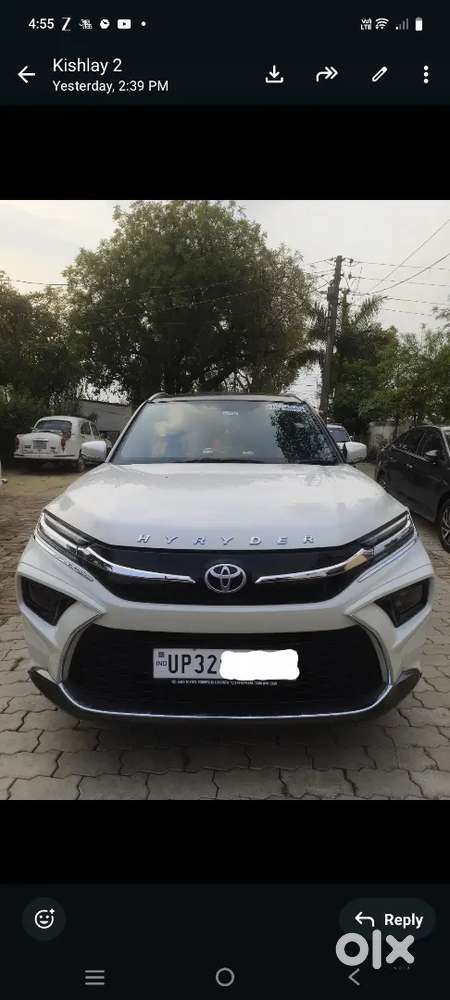 Toyota Urban Cruiser Hyryder 2024 December Petrol Well Maintained