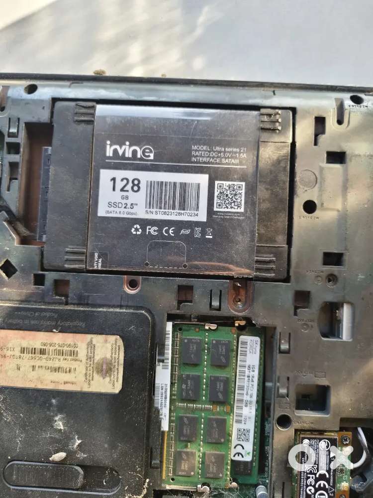 SSD 128 GB and DDR3 Ram 4GB
