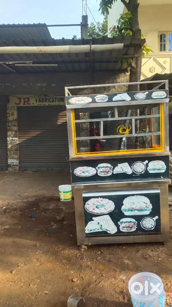 pizza,burger counter sale