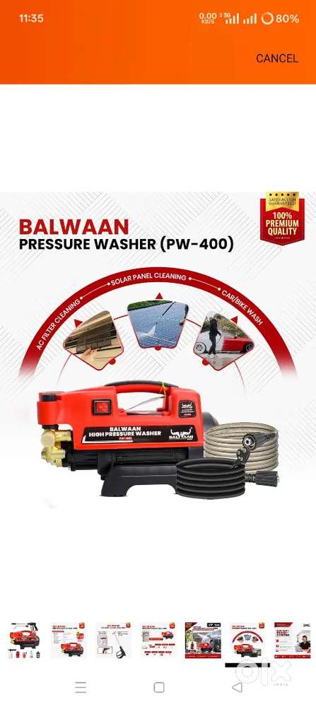Car washer High pressure