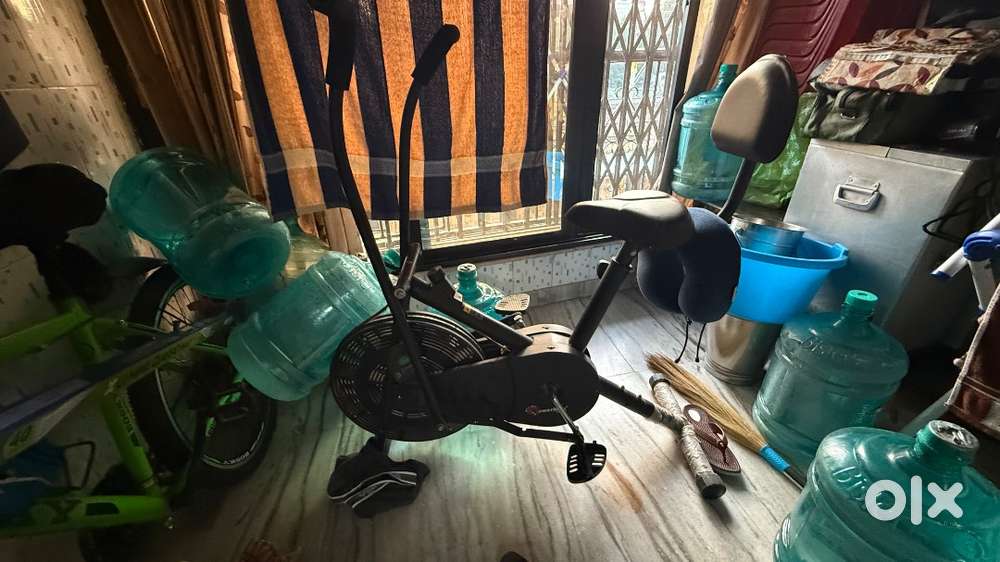 Bike Exercise Cycle for Home Gym with Back Support