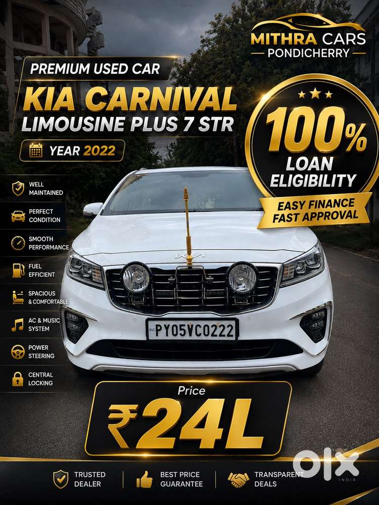 Kia Carnival Limousine Plus 7 Str, 2022, Diesel