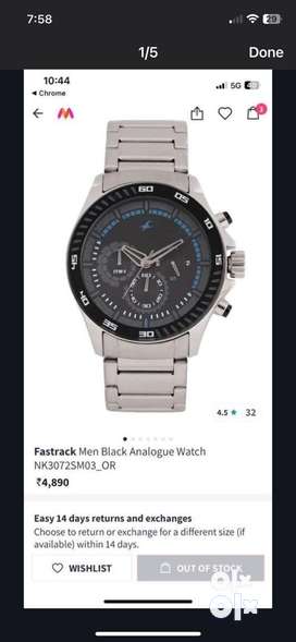 Fastrack Watches Men Fashion Items for sale in Purasawalkam OLX