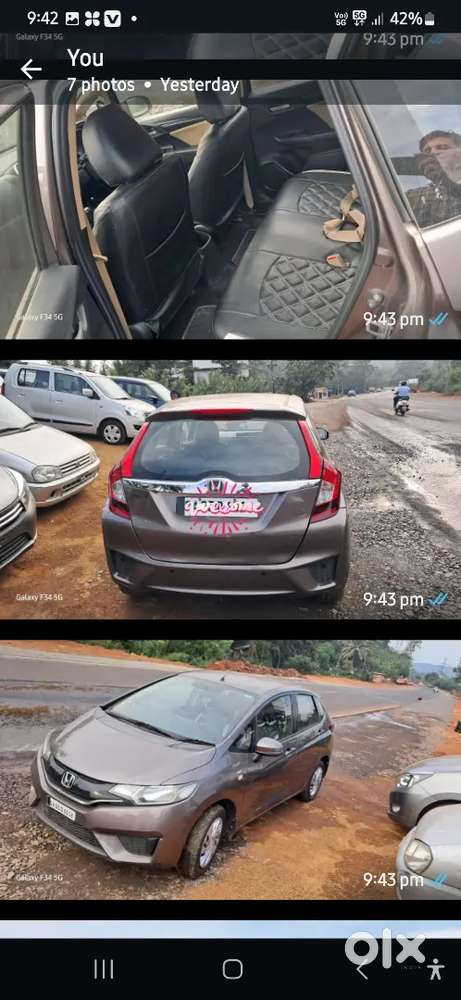 Honda Jazz 2017 Good Condition Well Meantan