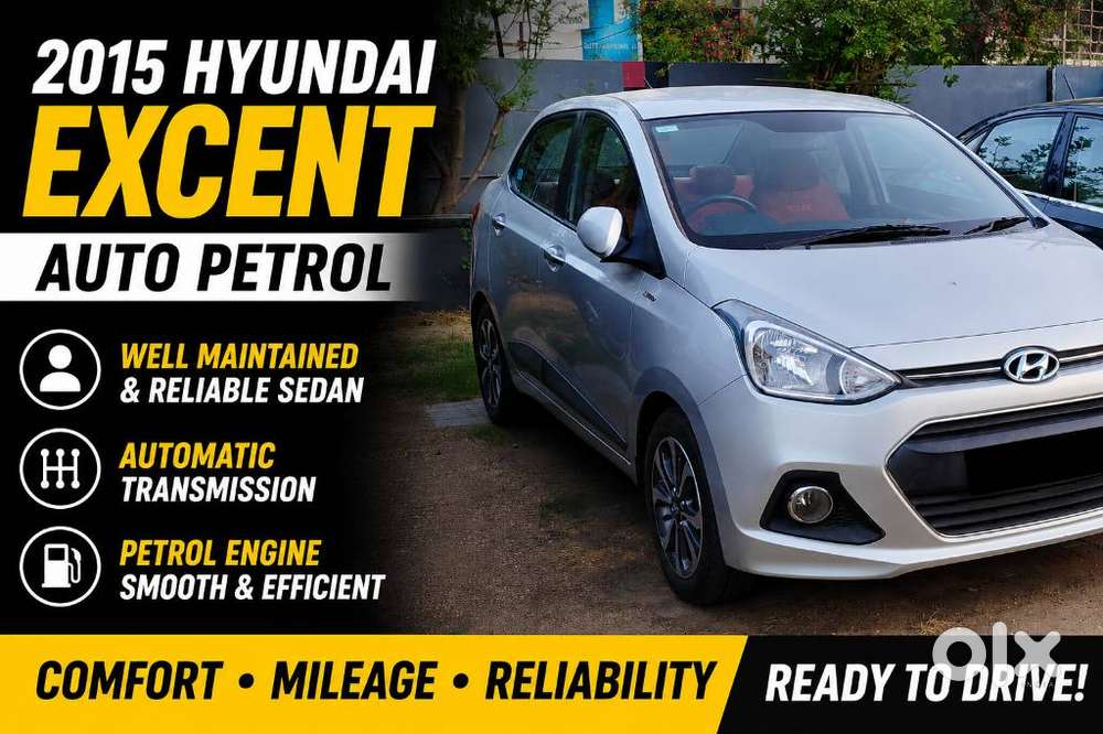 Hyundai Xcent [ ] 1.2 Sx At (o), 2015, Petrol