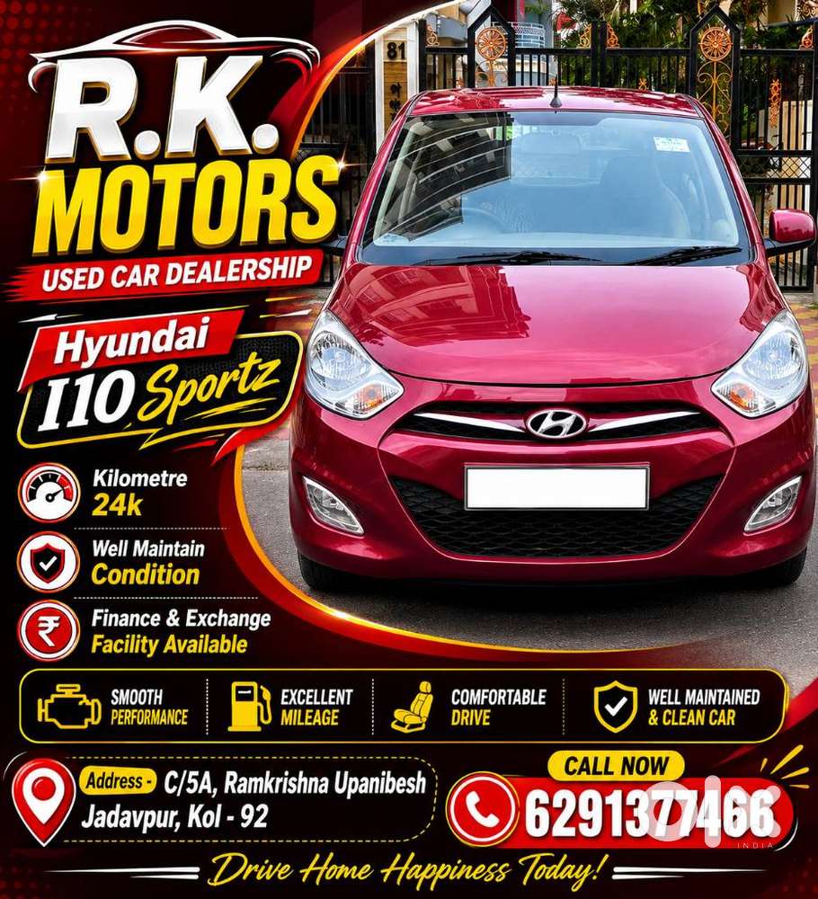 Hyundai I10 Sportz 1.1 Irde2, 2017, Petrol