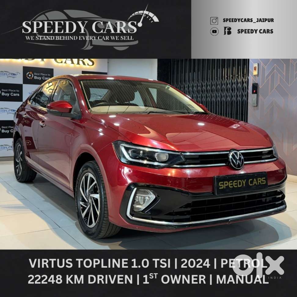 Volkswagen Virtus Topline 1.0 Tsi Mt (electric Seats), 2024, Petrol
