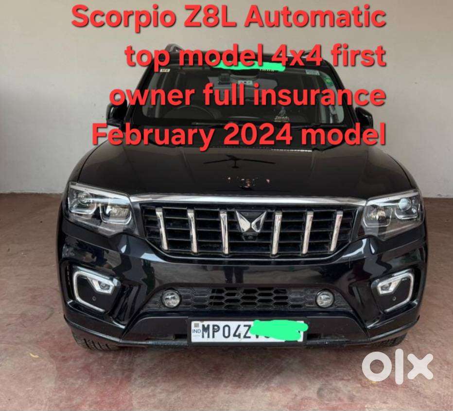 Mahindra Scorpio N Z8 L Diesel At 4wd 7 Str, 2024, Diesel