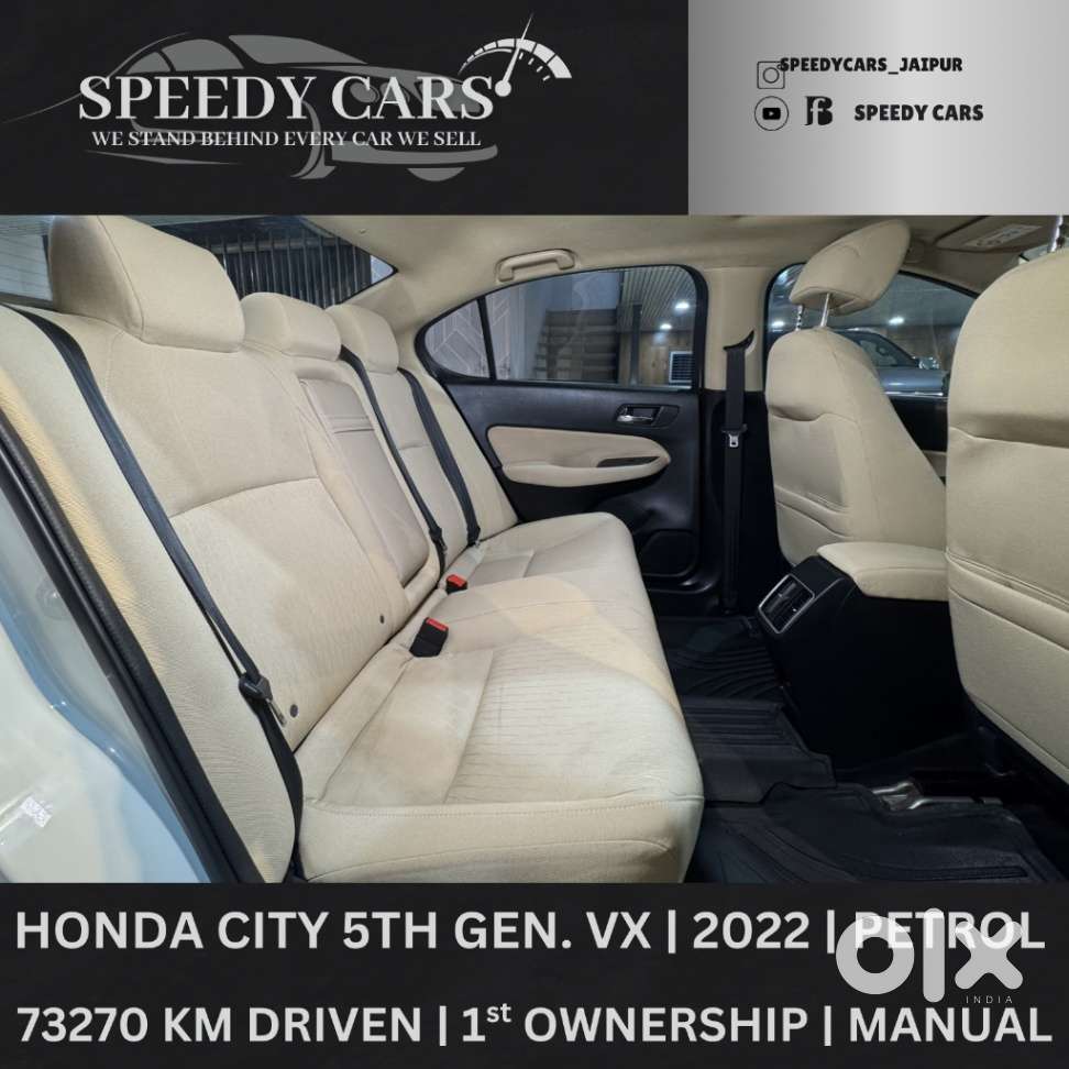 Honda City Vx Petrol Mt, 2022, Petrol