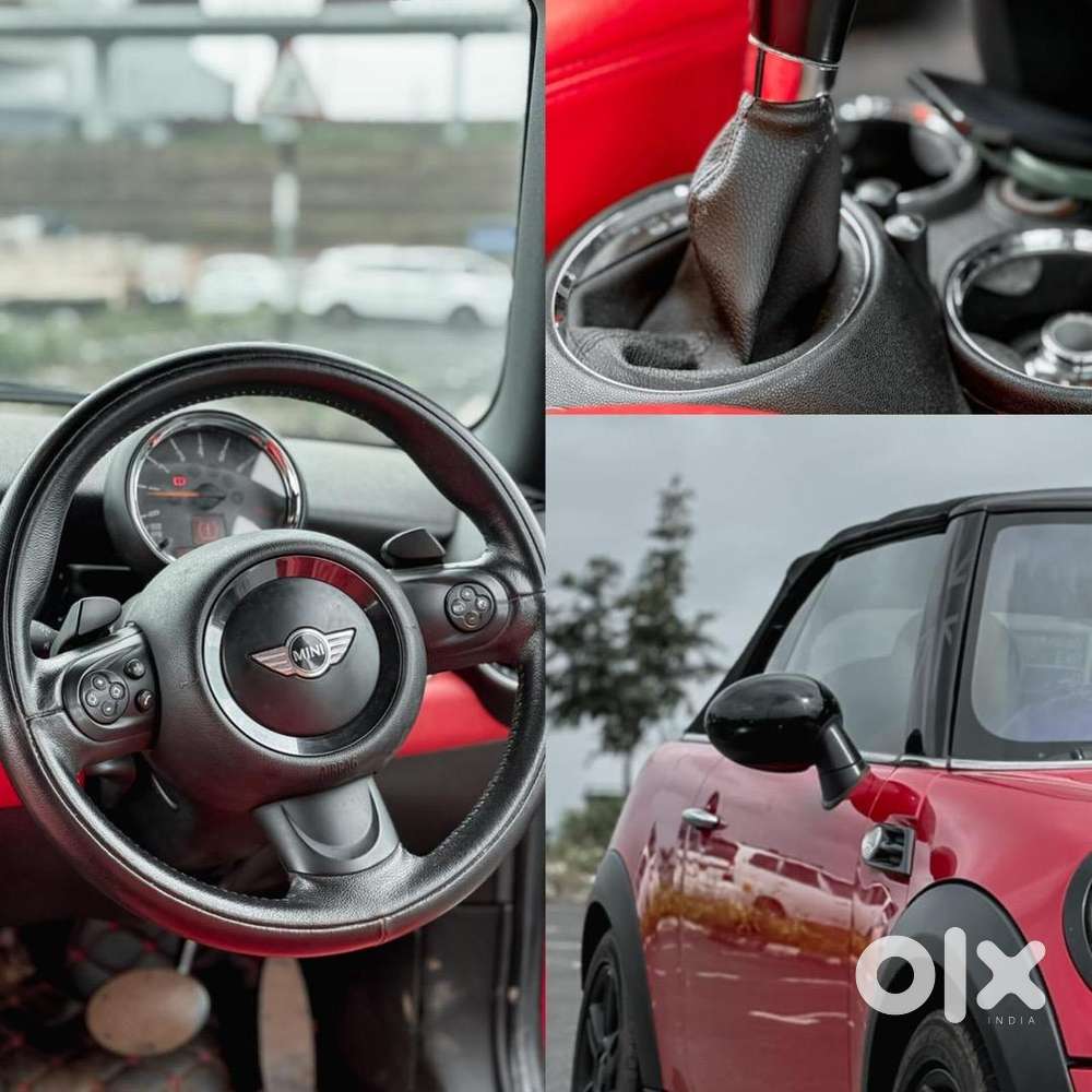 Mini Cooper Convertible Red 3 Door Good Conditon