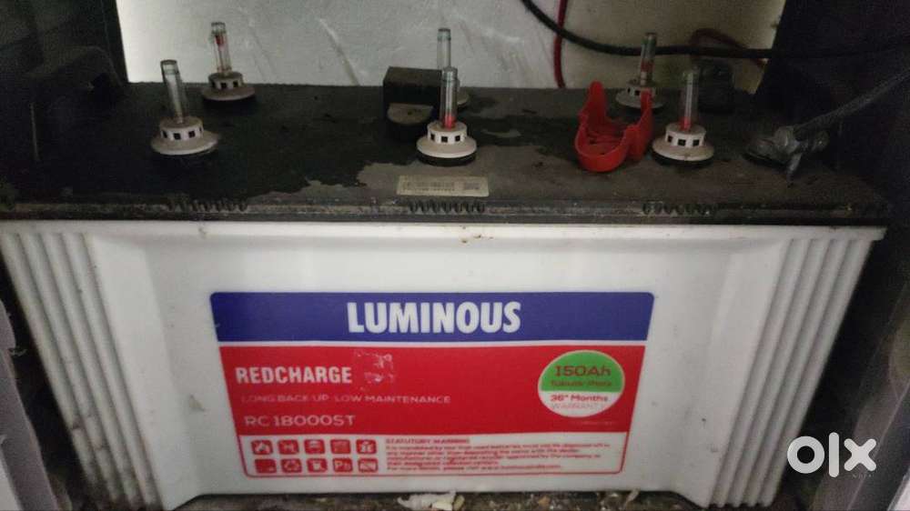 Luminous zelio 1100 and RC 18000ST-150 Ah Battery