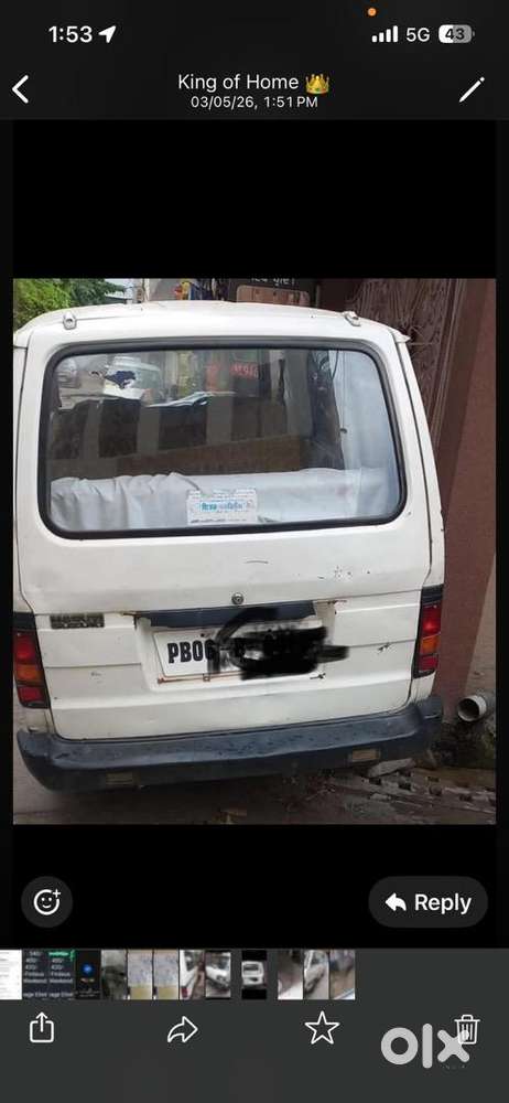 Maruti Suzuki Omni 2001 Petrol Good Condition