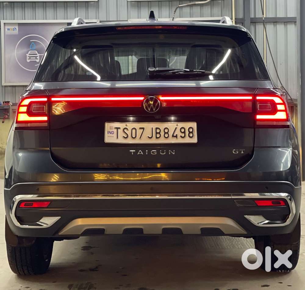 2 Yrs Warranty Vw Taigun Gt Plus 1.5 Tsi Petrol Dsg 2022 Model.