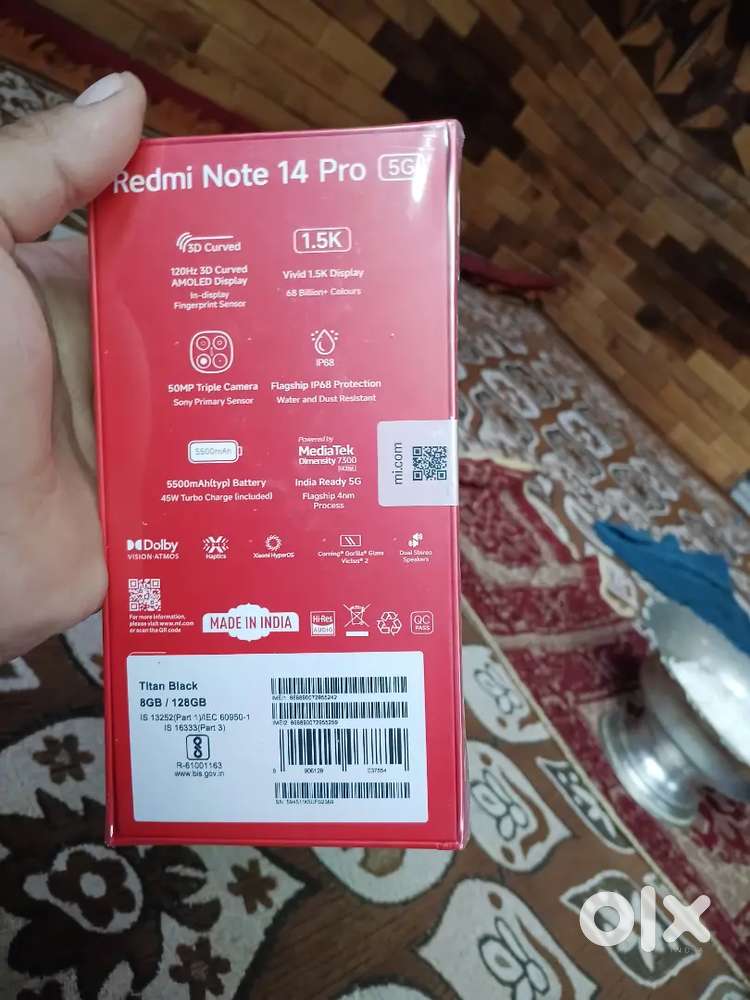 Redmi note 14 pro 5g 8gb 128gg