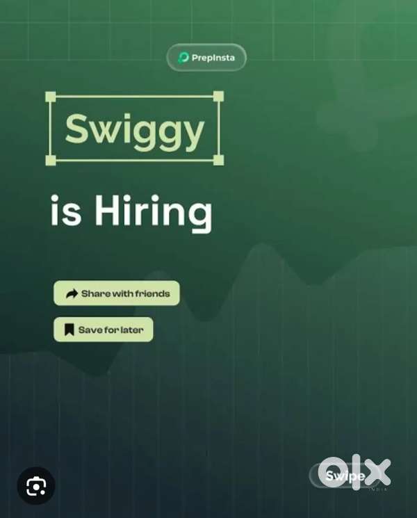 Hiring of delivery boy