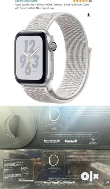 Apple watch series 4 gps 2024 40mm silver