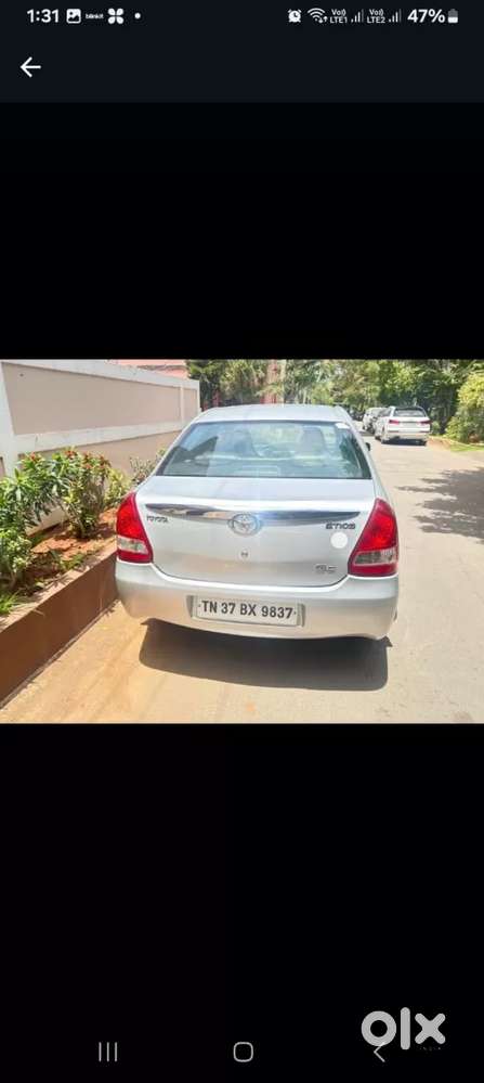Toyota Etios Gd, 2012, Diesel