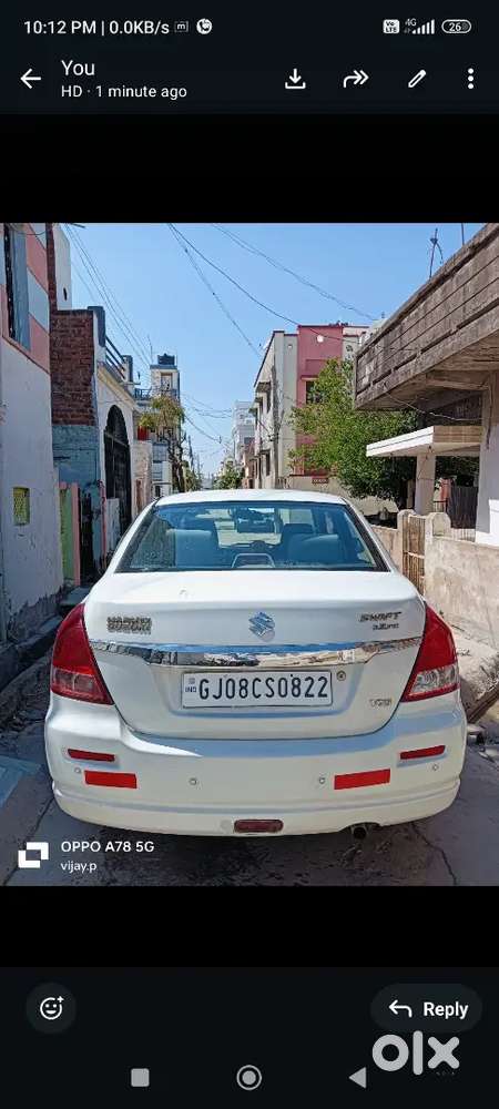 Maruti Suzuki Dzire 2011 Petrol 81250 Km Driven...