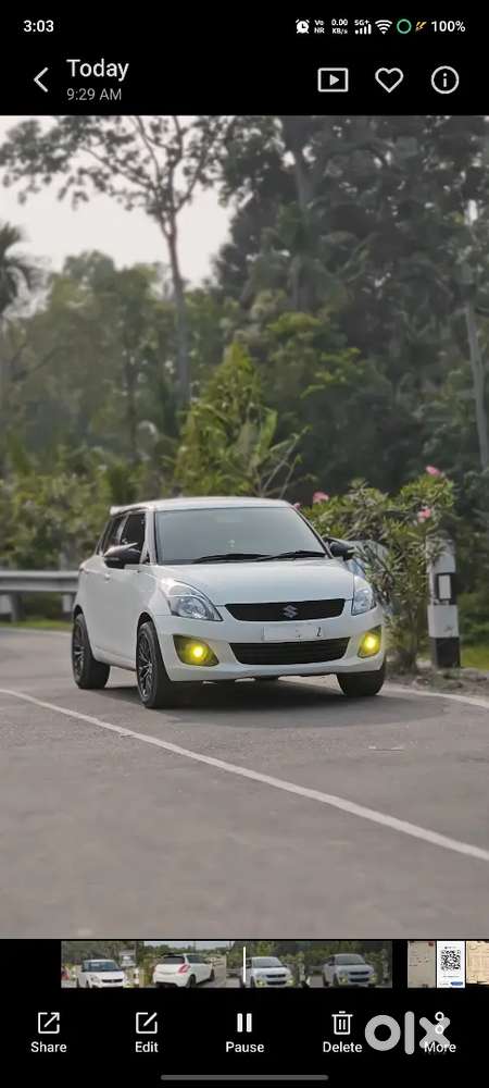 Swift Type 2 
Model 2014
Kilometre 102000
New Insurance 
New Tyre